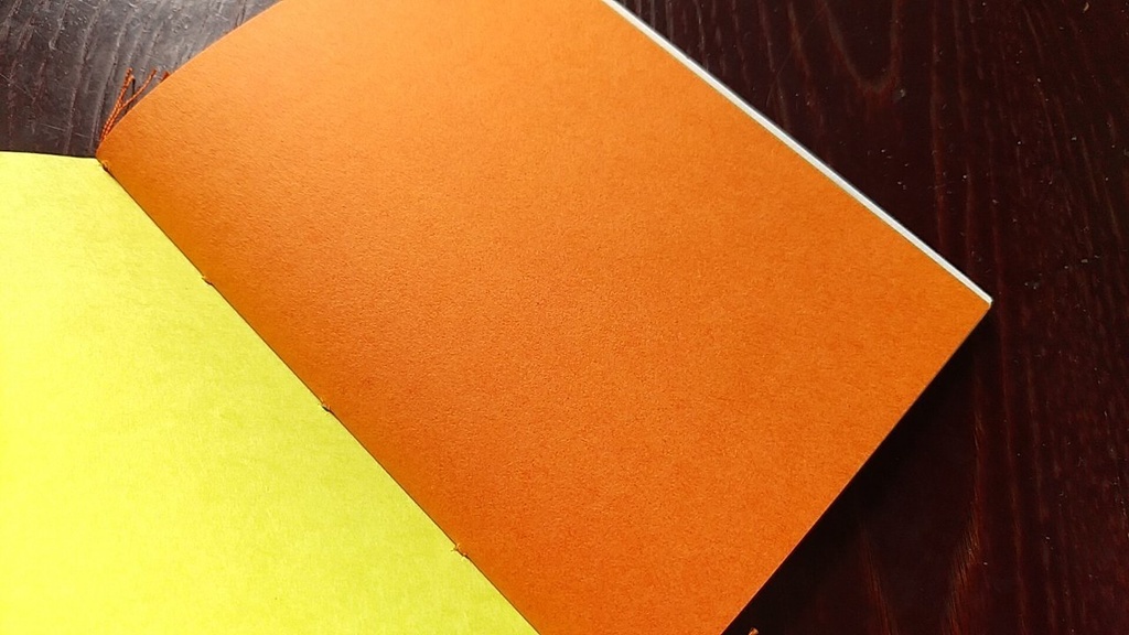 A6ノート「太陽の種」【紙たくさん!ノート】