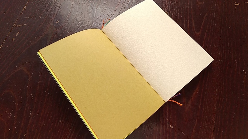 A6ノート「太陽の種」【紙たくさん!ノート】