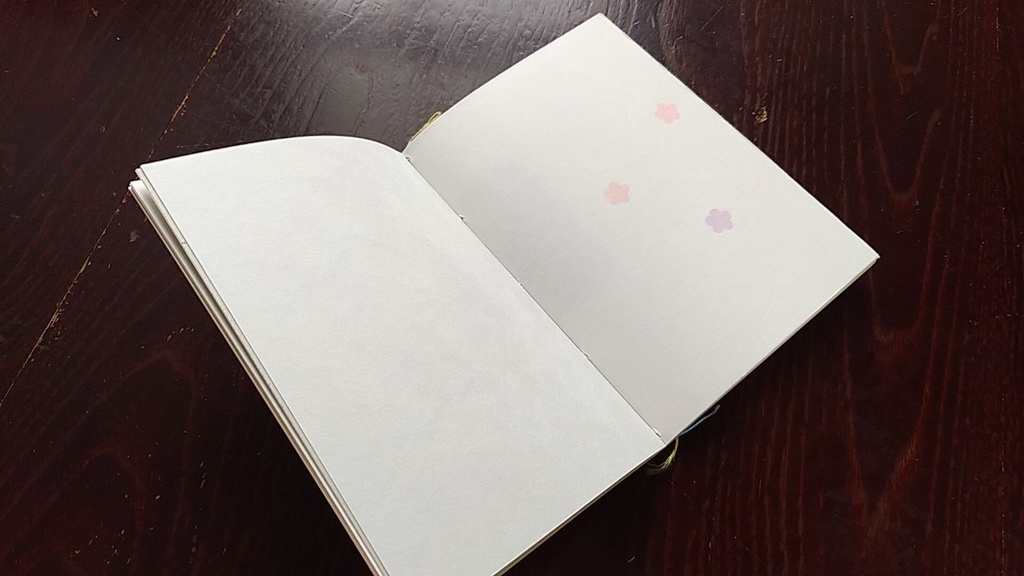 A6ノート「日曜日の恋」【紙たくさん!ノート】