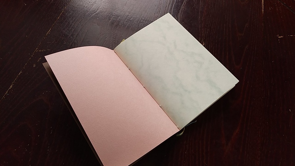 A6ノート「日曜日の恋」【紙たくさん!ノート】