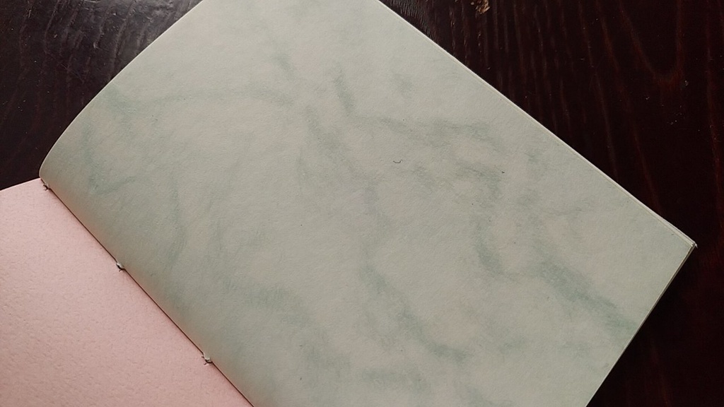 A6ノート「日曜日の恋」【紙たくさん!ノート】