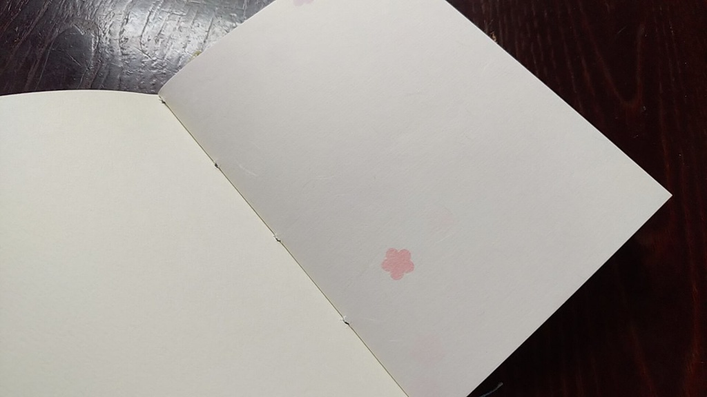 A6ノート「日曜日の恋」【紙たくさん!ノート】