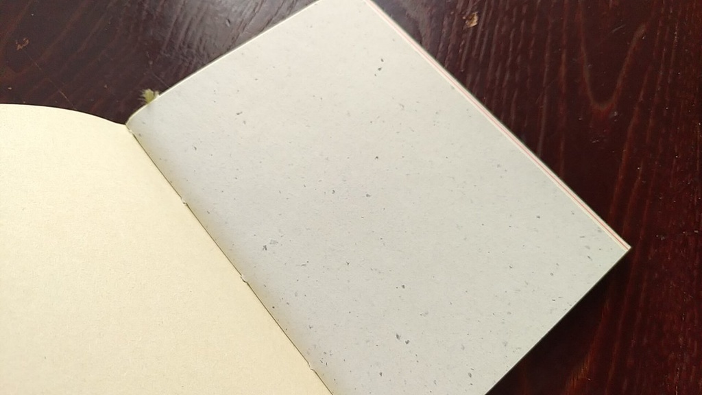 ✒A6ノート「シラクサの花」【紙たくさん!ノート】