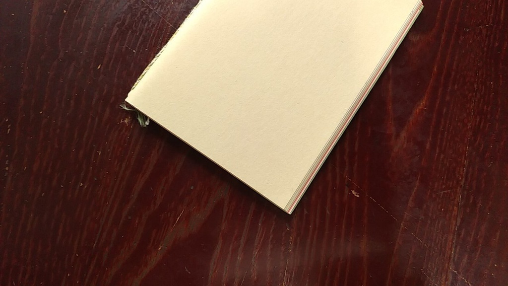 ✒A6ノート「シラクサの花」【紙たくさん！ノート】