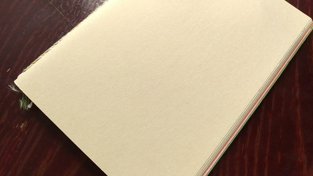 ✒A6ノート「シラクサの花」【紙たくさん!ノート】