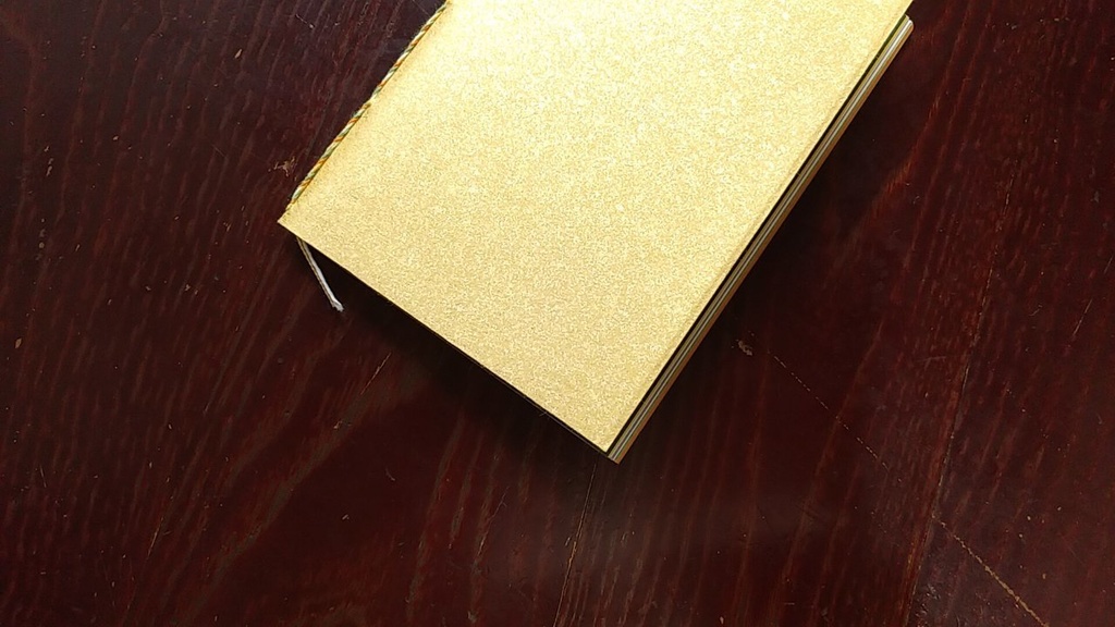 ✒A6ノート「孔雀のように」【紙たくさん！ノート】