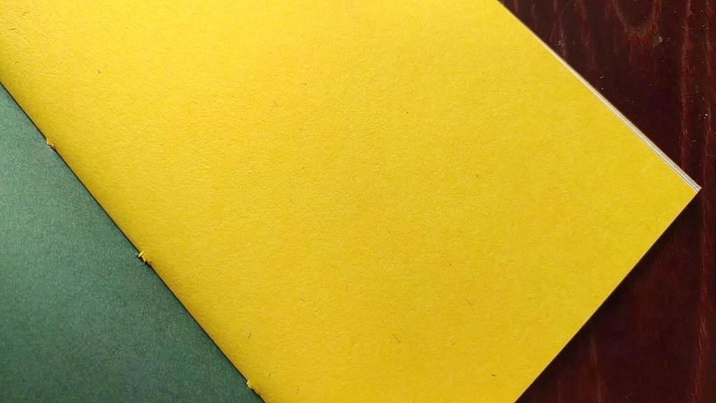 ✒A6ノート「孔雀のように」【紙たくさん!ノート】