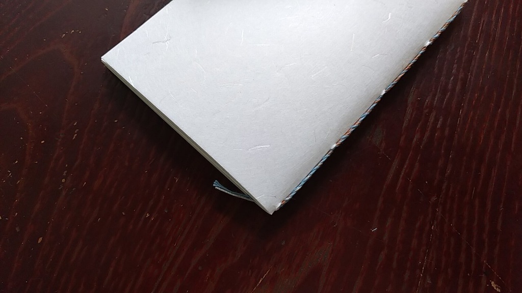 ✒A6ノート「嵐、やってくる。」【紙たくさん!ノート】