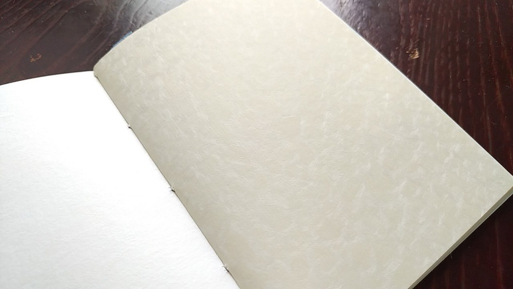 ✒A6ノート「嵐、やってくる。」【紙たくさん!ノート】