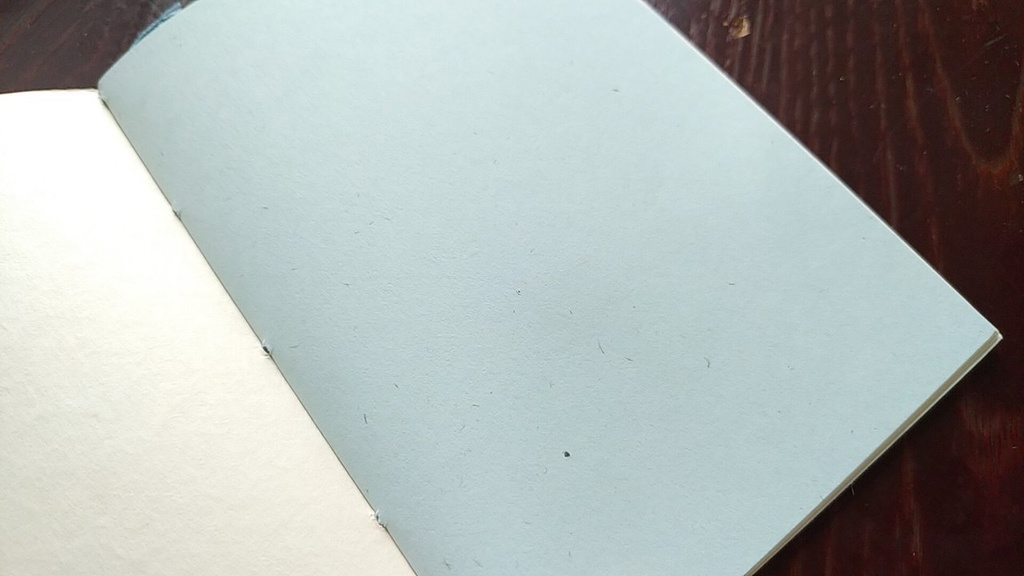 ✒A6ノート「嵐、やってくる。」【紙たくさん!ノート】