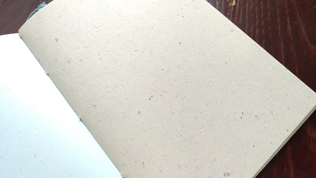 ✒A6ノート「嵐、やってくる。」【紙たくさん!ノート】