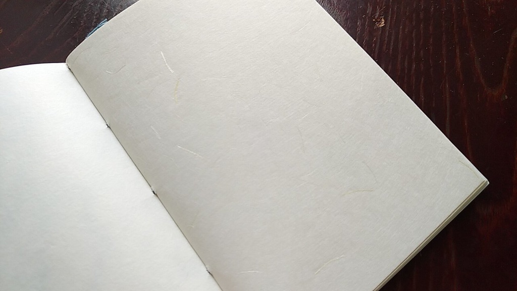 ✒A6ノート「嵐、やってくる。」【紙たくさん!ノート】