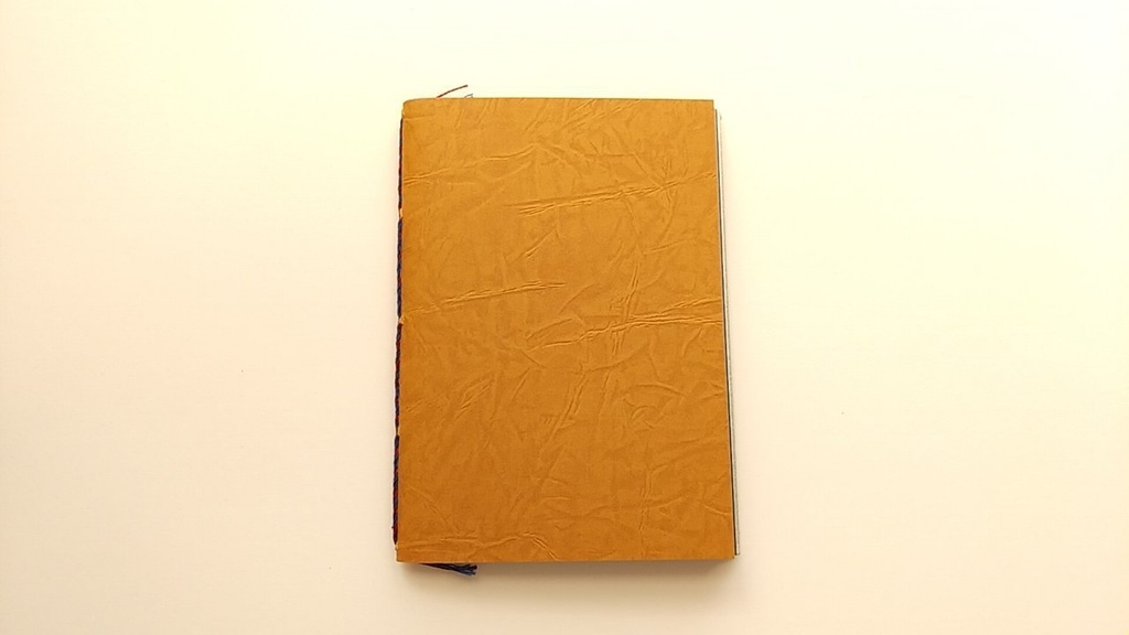 ✒A6ノート「大地鳴る」【紙たくさん!ノート】