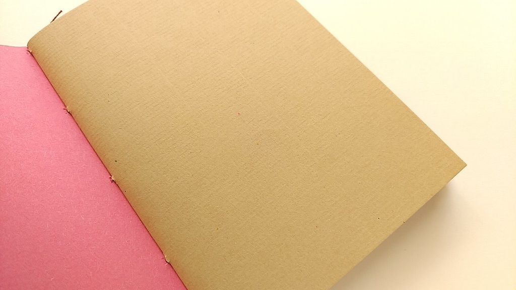 ✒A6ノート「大地鳴る」【紙たくさん!ノート】