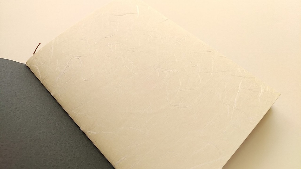 ✒A6ノート「大地鳴る」【紙たくさん!ノート】