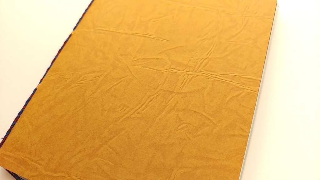 ✒A6ノート「大地鳴る」【紙たくさん!ノート】