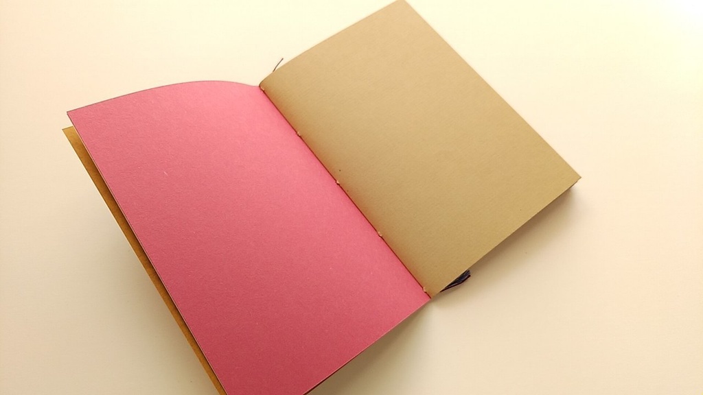 ✒A6ノート「大地鳴る」【紙たくさん!ノート】