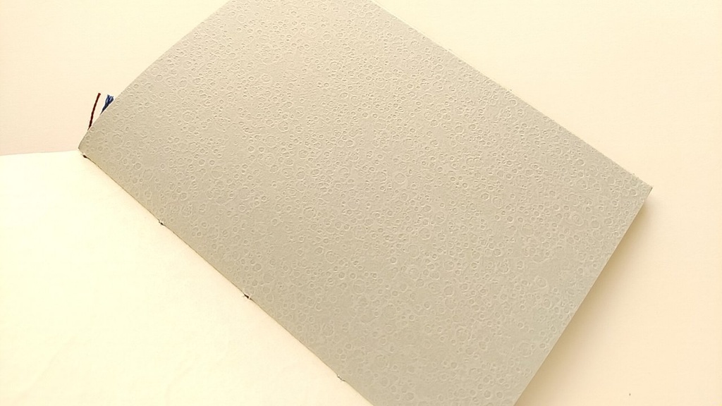 ✒A6ノート「大地鳴る」【紙たくさん!ノート】