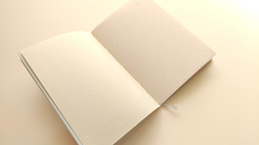 ✒A6ノート「迷ひ雨」【紙たくさん!ノート】