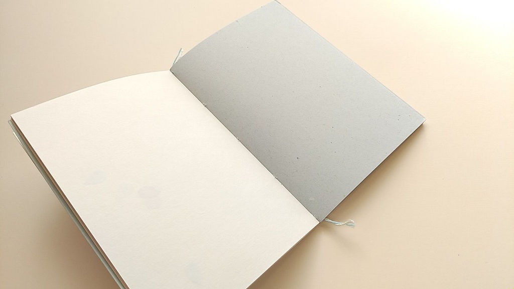 ✒A6ノート「迷ひ雨」【紙たくさん!ノート】