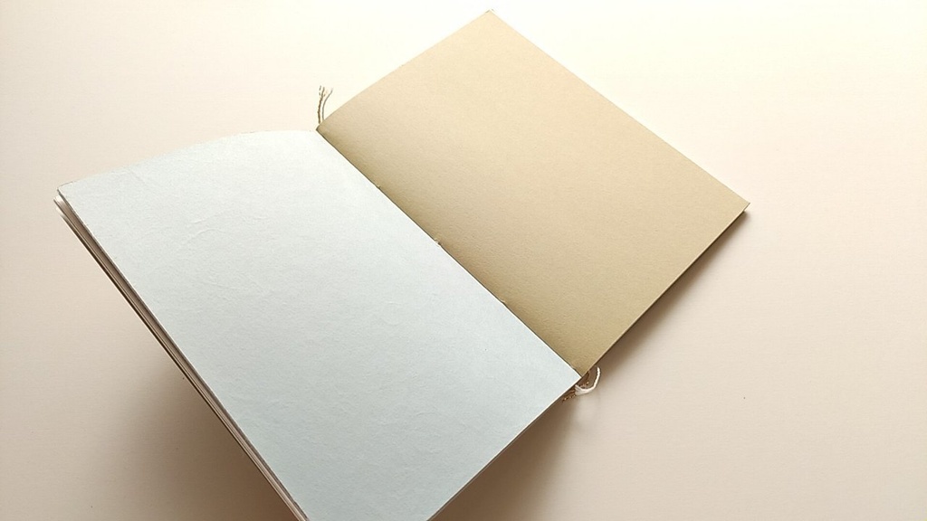 ✒A6ノート「流木は旅する」【紙たくさん!ノート】