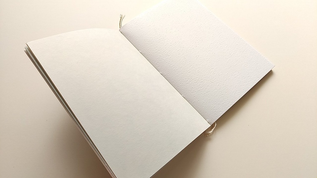 ✒A6ノート「流木は旅する」【紙たくさん!ノート】