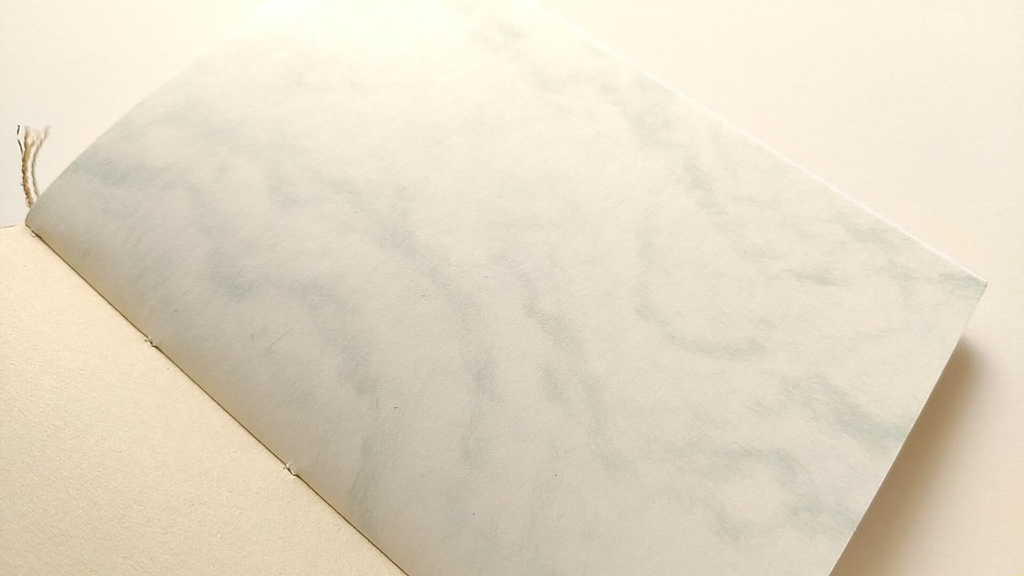 ✒A6ノート「流木は旅する」【紙たくさん!ノート】