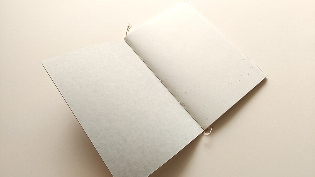 ✒A6ノート「流木は旅する」【紙たくさん!ノート】