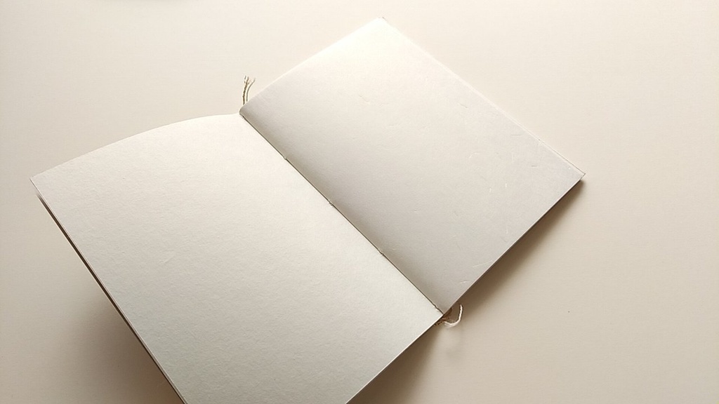 ✒A6ノート「流木は旅する」【紙たくさん!ノート】