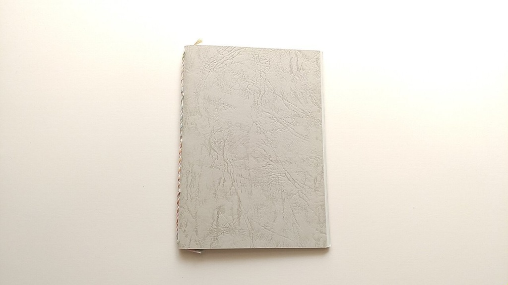 ✒A6ノート「乾いた地に吹く風」【紙たくさん!ノート】