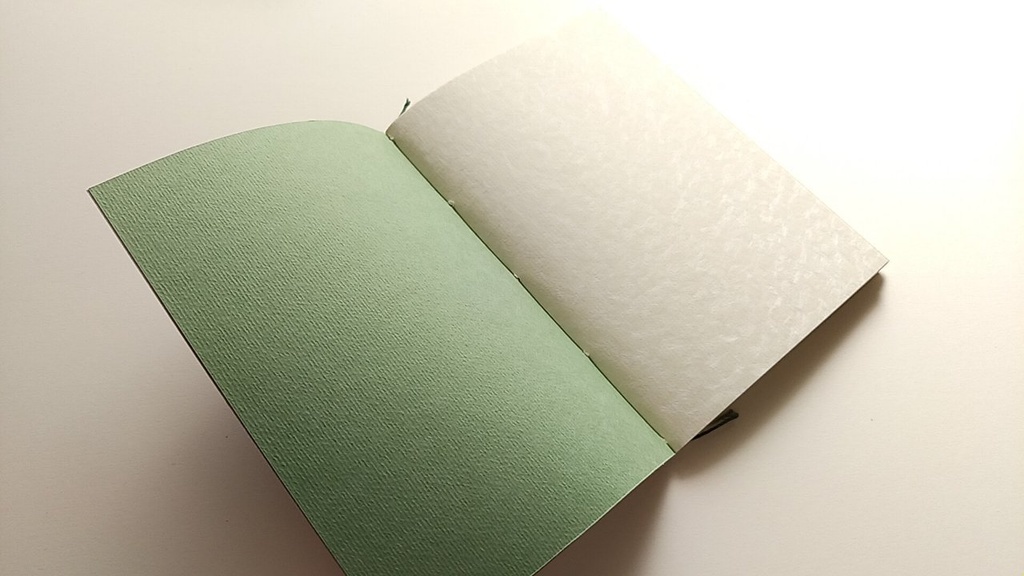 ✒A6ノート「原生林」【紙たくさん!ノート】