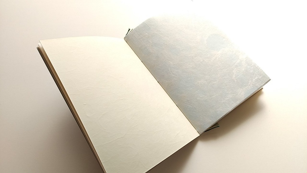 ✒A6ノート「原生林」【紙たくさん!ノート】