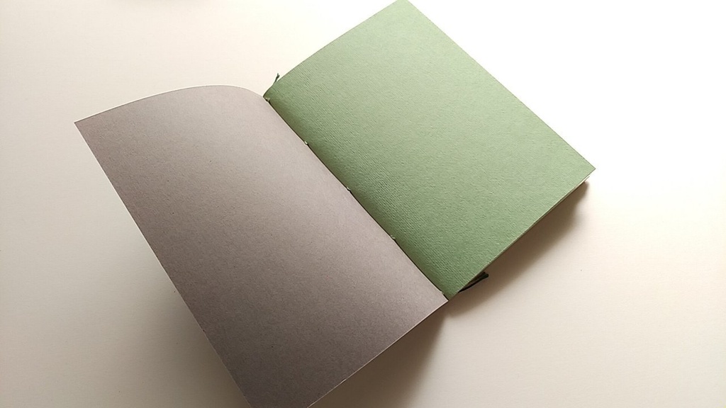 ✒A6ノート「原生林」【紙たくさん!ノート】