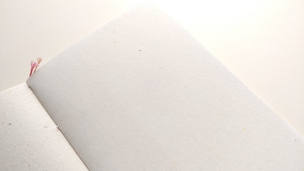 ✒A6ノート「窓辺のかけひき」【紙たくさん!ノート】