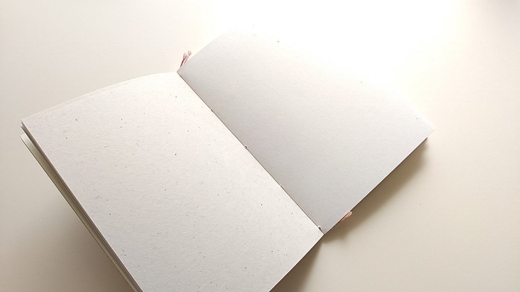 ✒A6ノート「窓辺のかけひき」【紙たくさん!ノート】