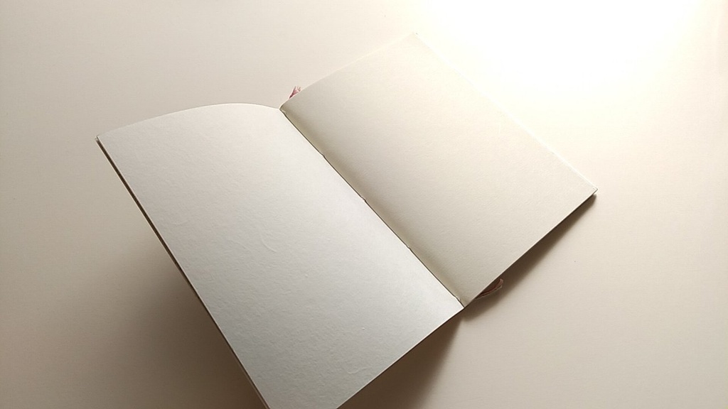 ✒A6ノート「窓辺のかけひき」【紙たくさん!ノート】