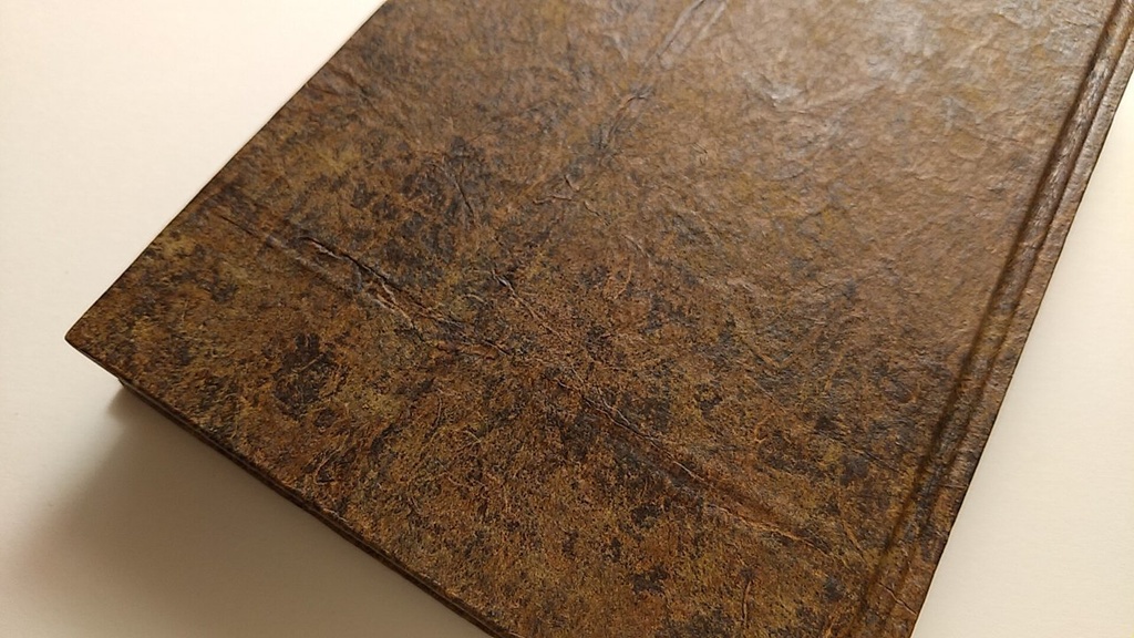 ✒A6ノート「古木のまなざし」【Jフラット】