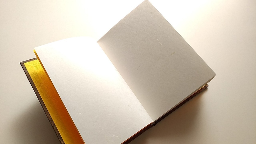 ✒A6ノート「古木のまなざし」【Jフラット】