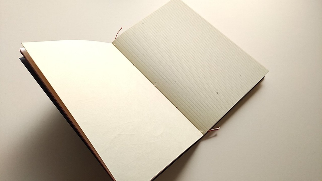 ✒A6ノート「アイヌ」【紙たくさん!ノート】