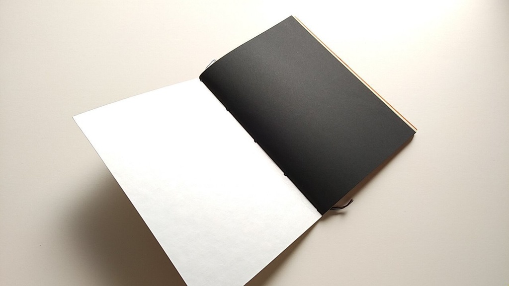 ✒A6ノート「BORN」【紙たくさん!ノート】