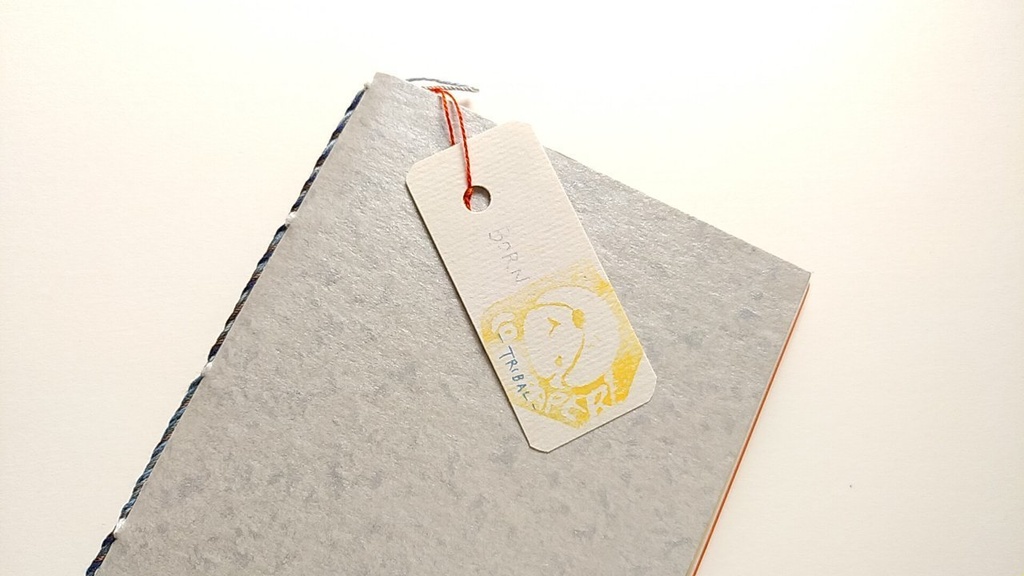 ✒A6ノート「BORN」【紙たくさん!ノート】