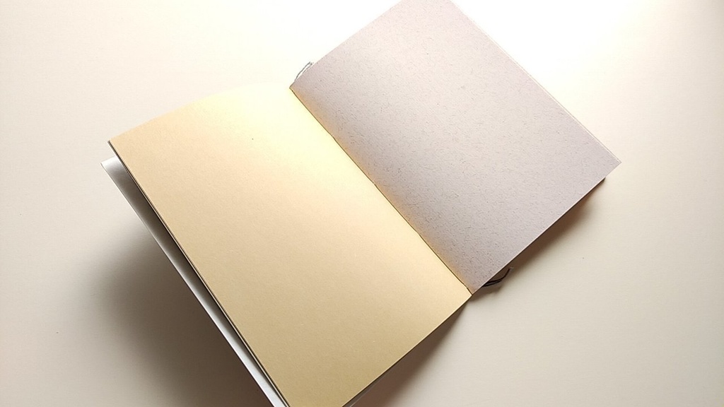 ✒A6ノート「BORN」【紙たくさん!ノート】