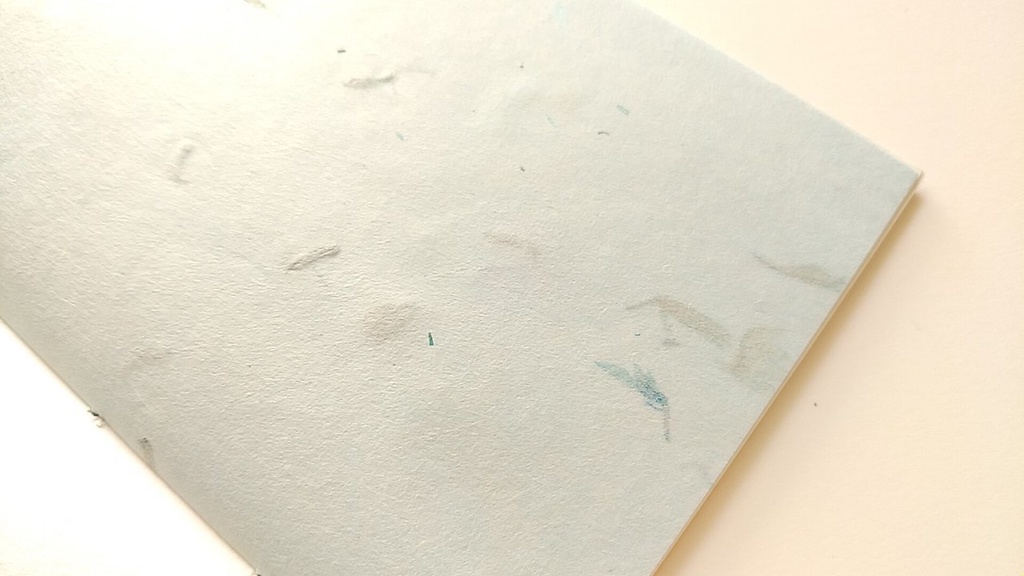 ✒A6ノート「風のバラ」【紙たくさん!ノート】