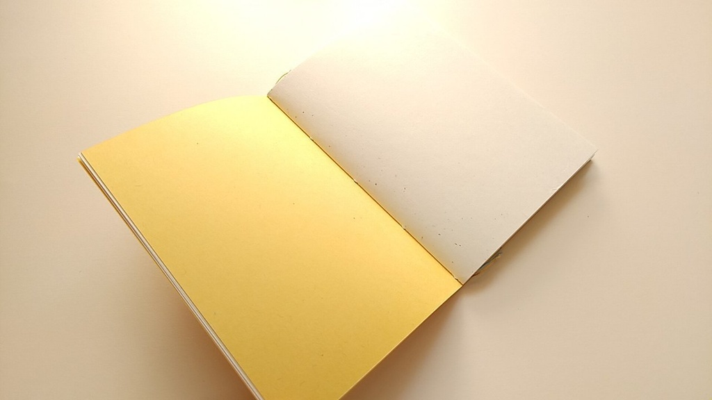 ✒A6ノート「風のバラ」【紙たくさん!ノート】