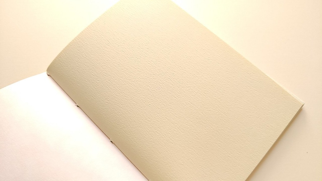 ✒A6ノート「風のバラ」【紙たくさん!ノート】