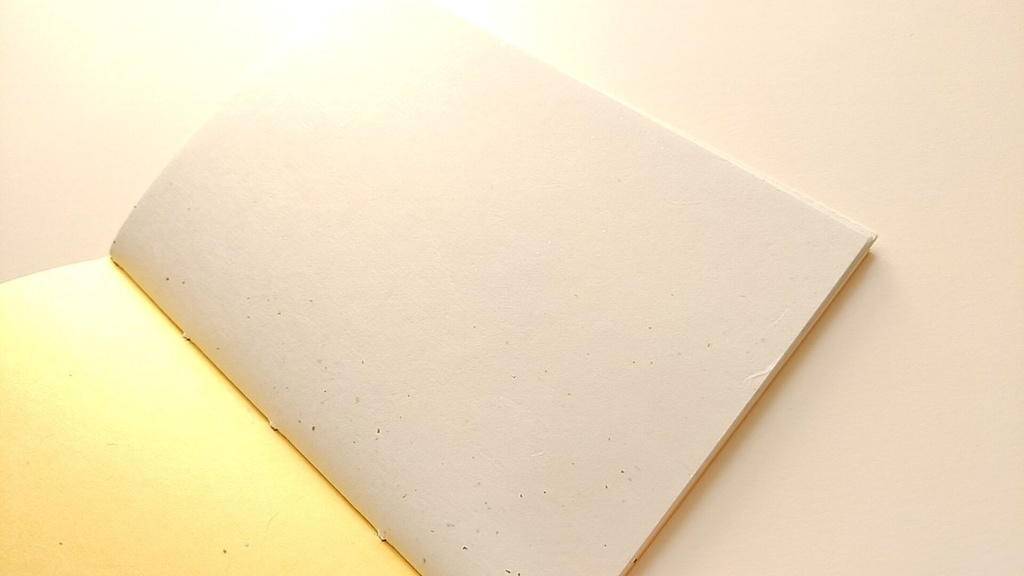 ✒A6ノート「風のバラ」【紙たくさん!ノート】