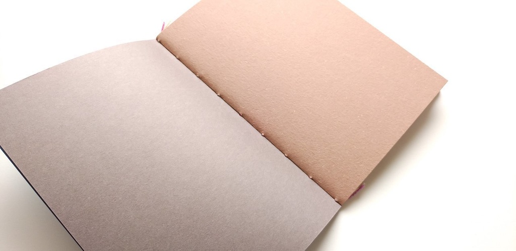 A5ノート【薄手 Re.】「心をこめて A」紙たくさんノート!