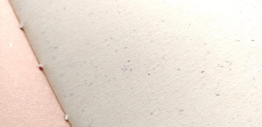 A5ノート【薄手 Re.】「心をこめて A」紙たくさんノート!