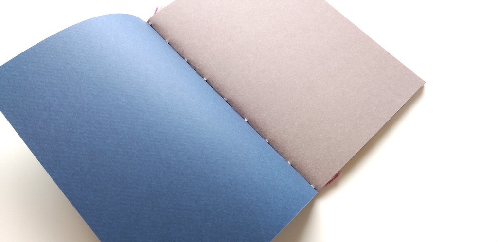 A5ノート【薄手 Re.】「心をこめて A」紙たくさんノート!