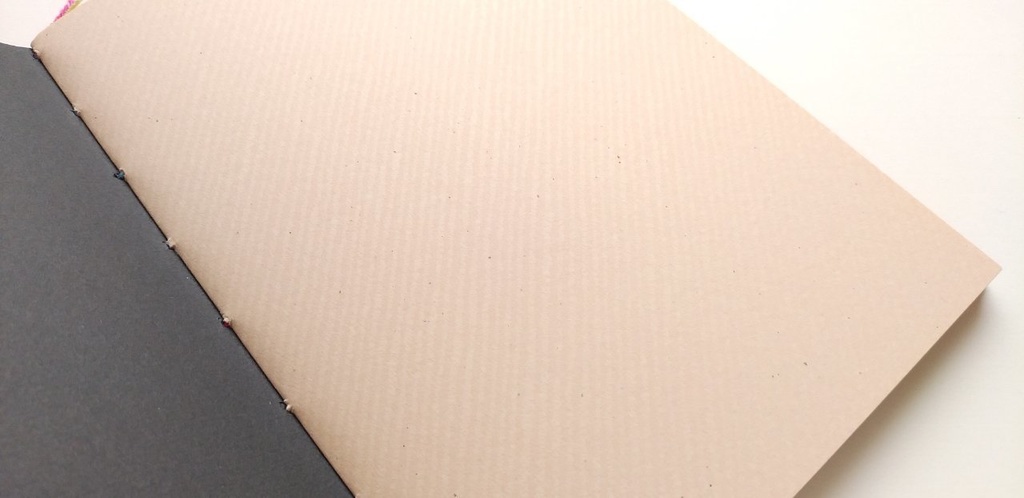 A5ノート【薄手 Re.】「心をこめて A」紙たくさんノート!